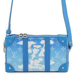 Louis Vuitton Shoulder Bag Monogram Clouds Soft Trunk Wallet Collection White